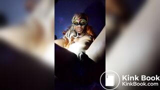 Madame Black Ebony tastes her shit!(part 2)