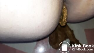 Wet pussy and full ass