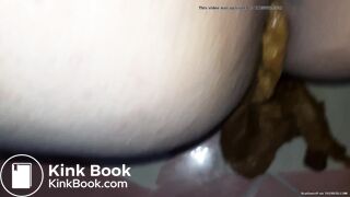 Wet pussy and full ass