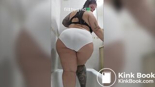 Big girl big panties big poop in panties