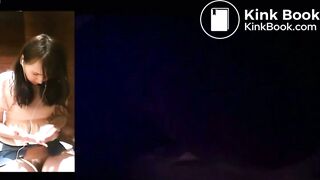 Japanese lady pooping - video 2