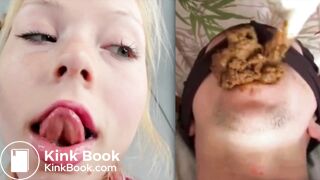 Bratty Girl Feeding You Her Poop Teasing Spit POV