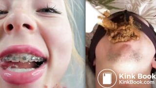 Bratty Girl Feeding You Her Poop Teasing Spit POV