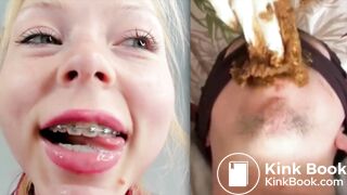 Bratty Girl Feeding You Her Poop Teasing Spit POV