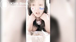 Eating shit with chopsticks..