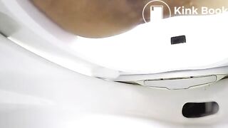 Japanese woman's toilet scene - video 74
