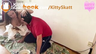 Diaper poop on slave