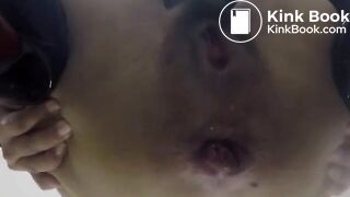 Japanese woman's toilet scene - video 103