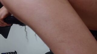 I MAKE MY MILF LATINA SLUT FUCK HER SHIT OUT HER ASS PT