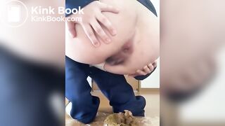 Scat porn and soft moans