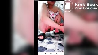 Indonesian livestream shitting