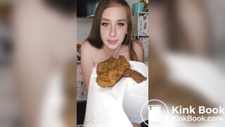 Sexy MILF drops diarrhea