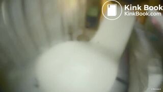 Creamy diarrhea splash all over your face