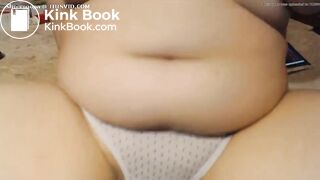 Sexy Hot Chubby White Girl Huge Grey Wet Panty Poop