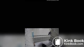 woman pooping m