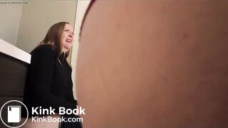 Two women have diarrhea but there is only 1 toilet