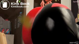 Harley Sharting & Shitting In Her Latex Suit