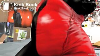 Harley Sharting & Shitting In Her Latex Suit