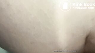 Dirty hairy fatty poops in a hostel public toilet