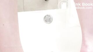 Sexy Hot White Girl White Panty Poop While Working