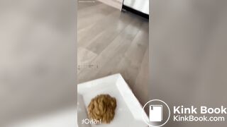 Creamy pile on a plate