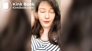 Sexy Hot British White Girl Blue Panty Poop