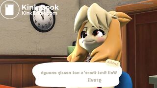 isabelle (animal crossing) diaper mess animation