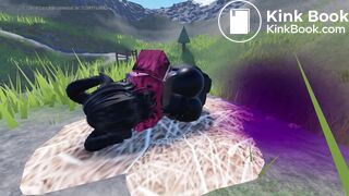 purple leaves, purple gas