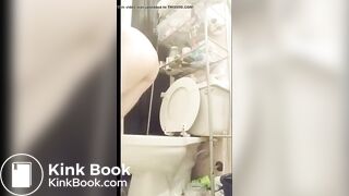 Pooping on toilet - video 31