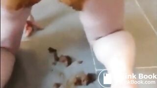 Real amateur scat sex (no sound)