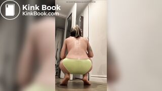 Sexy Hot White Girl Panty Poop Comp