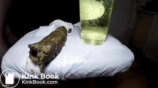 Big poo in the kitchen..