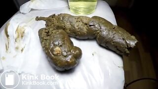 Big poo in the kitchen..