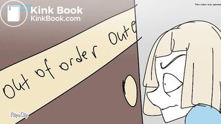 Office lady Poop Desperation