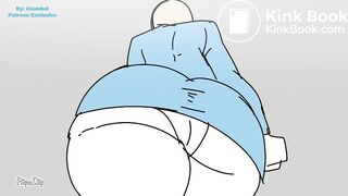 Office lady Poop Desperation