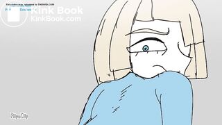 Office lady Poop Desperation