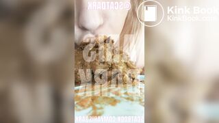 Awesome shit and I taking in my mouth @scatdark