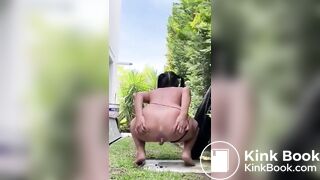 Big shit outside - video 3