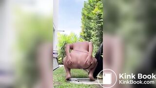 Big shit outside - video 3