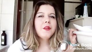 "Jetzt muss ich ein häufchen machen.."