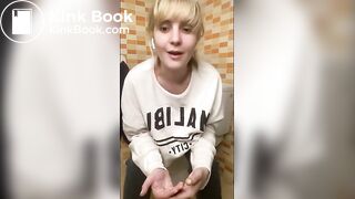 Chatty scat slut plays with her shit