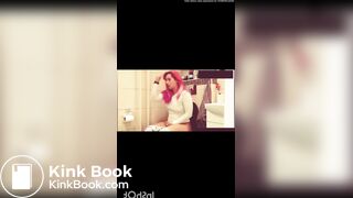 No name girl pooping