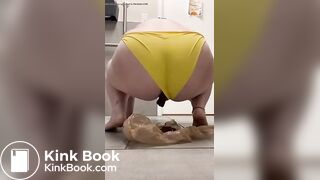 TDH big panty shit on the floor