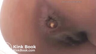 Great effort on the toilet