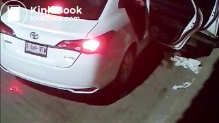 Latin Woman Shit in the street