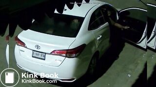 Latin Woman Shit in the street