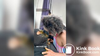 Scat threesome with LUCKY FAN - Shit Feeding