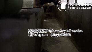 Beautiful girl poops in the toilet 65