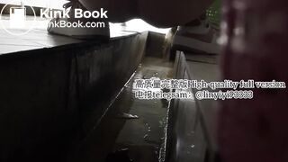 Beautiful girl poops in the toilet 66