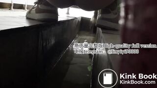 Beautiful girl poops in the toilet 66